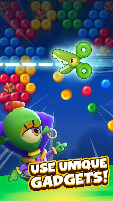 Οθόνη επιπέδου στο Bubble Busters: Bubble Shooter