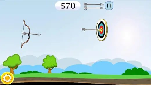 Σκηνή τοξοβολίας με ομόκεντρο στόχο στο Target Archery