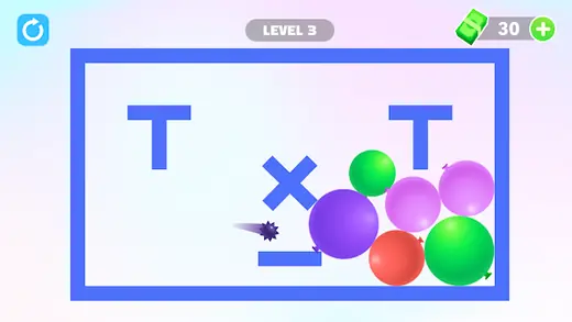Δεύτερο στιγμιότυπο από το Thorn And Balloons: Bounce pop